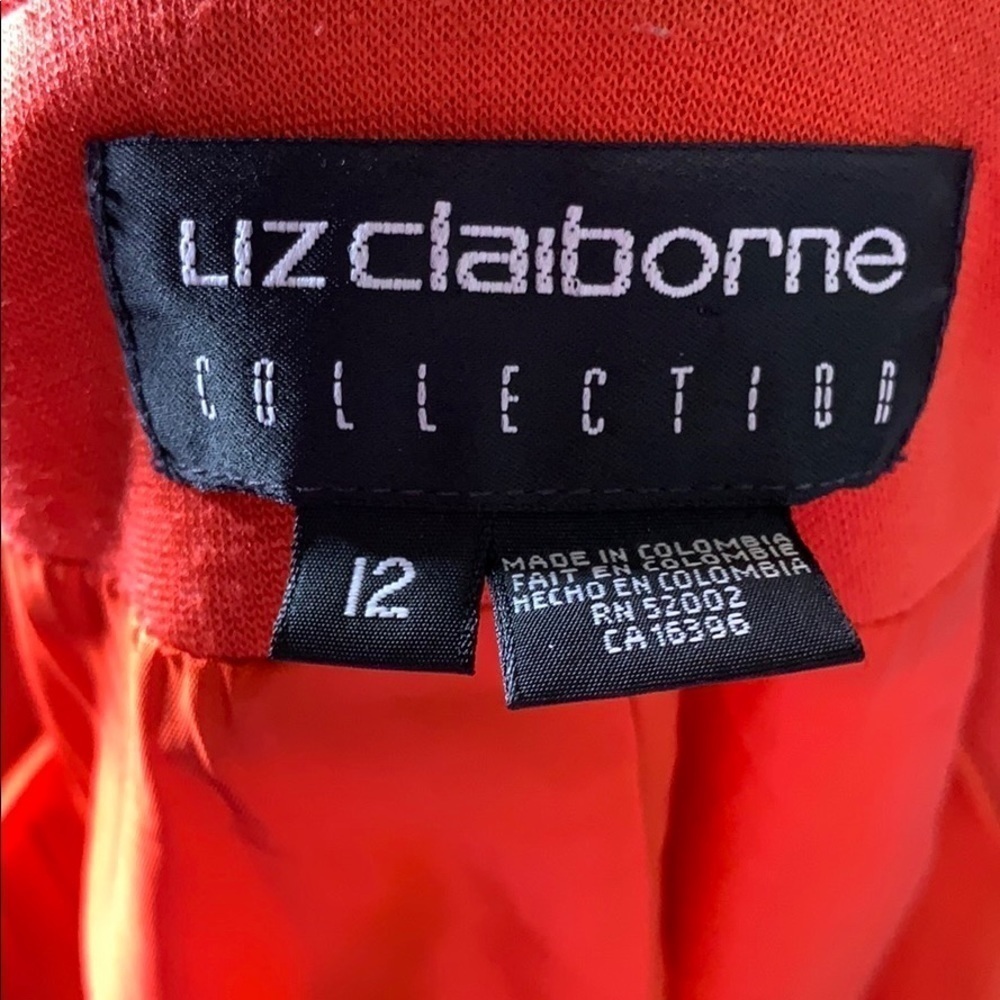Vintage Liz Claiborne collection blazer size-12 - Picture 3 of 3